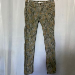 Free People corduroy camo pants